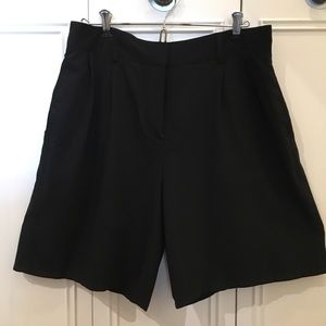 Theory high rise dress shorts